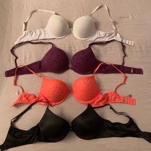 36B 4 Bra Bundle! 1 VS + 3 Aerie